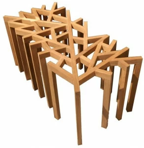 MOBIKA GARDEN Садовый столик из тика Nest