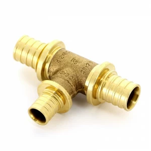 Тройник надвижной бронза REHAU 20 х 16 х 20 RAUTITAN PLATINUM RX