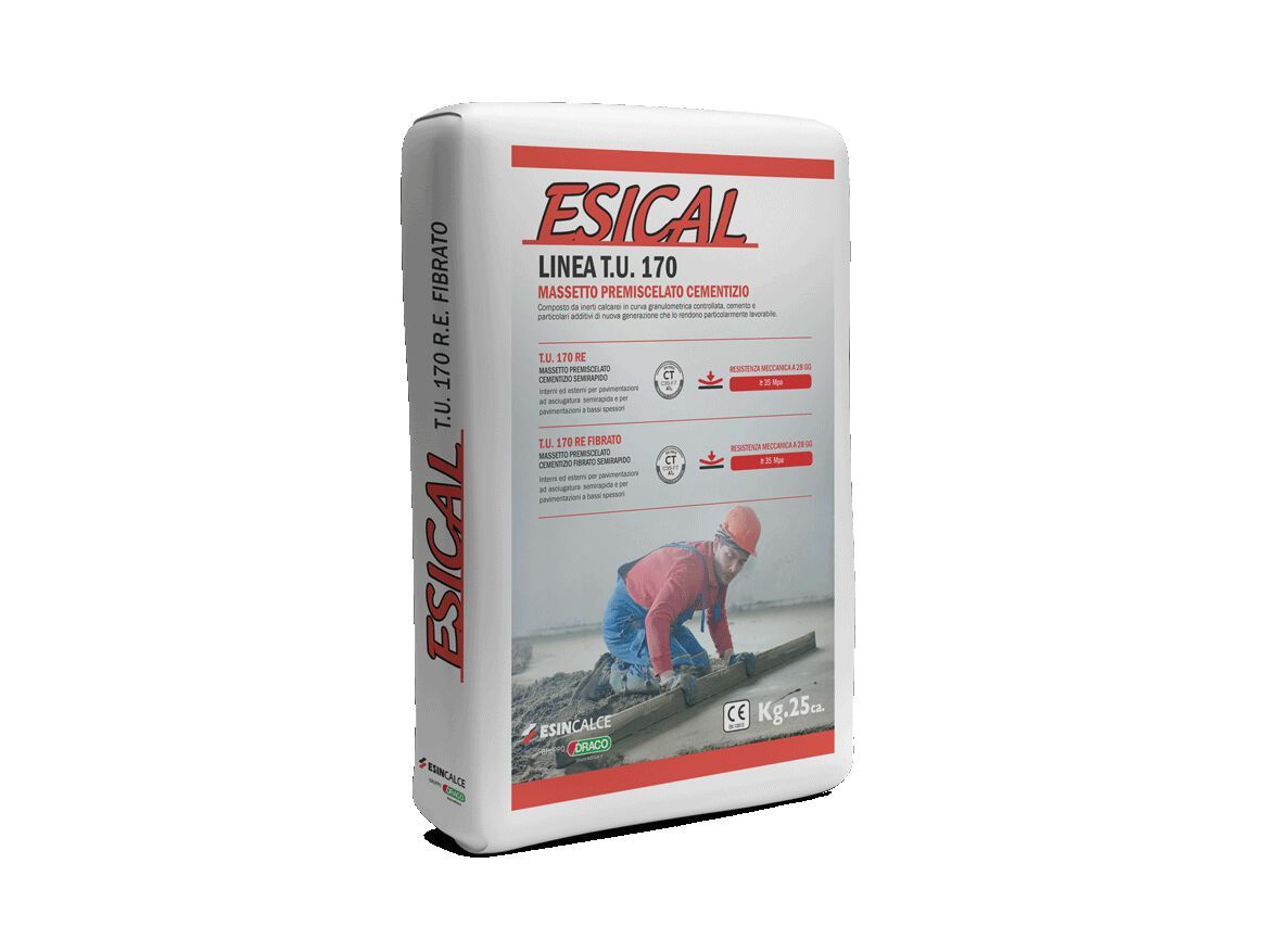 Предварительно смешанная стяжка из фибратного цемента ESINCALCE Esical ARCH-00066308 - Вид №1