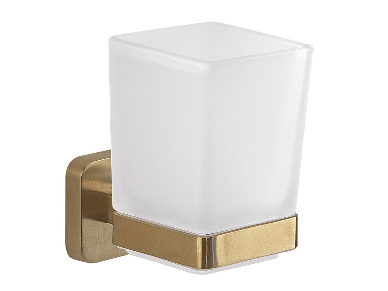 Матовый стеклянный настенный держатель зубной щетки GEDY Тонга ARCH-00064178 - Вид №1