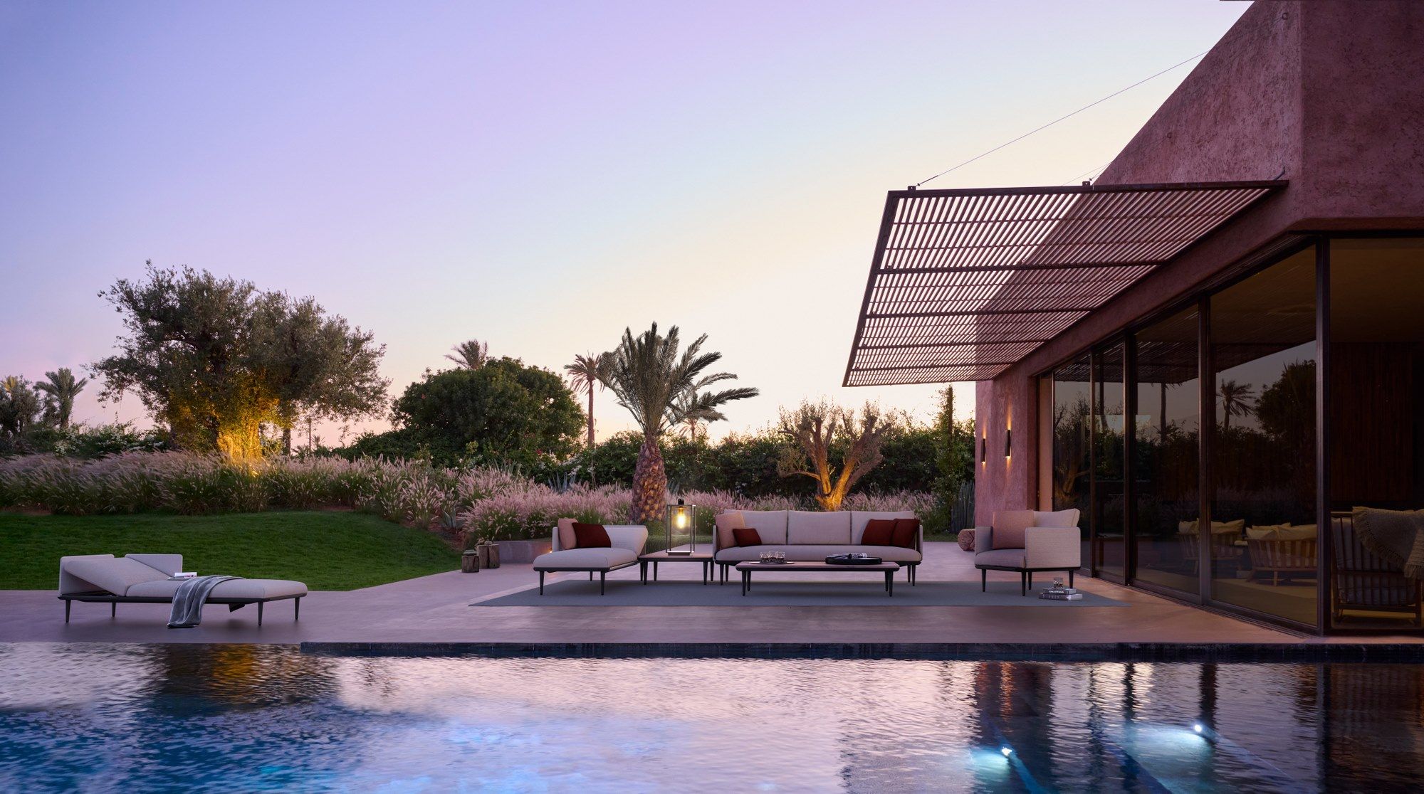 ТИК квадратный низкий садовый столик Royal Botania Styletto Lounge ARCH-00105982 - Вид №2