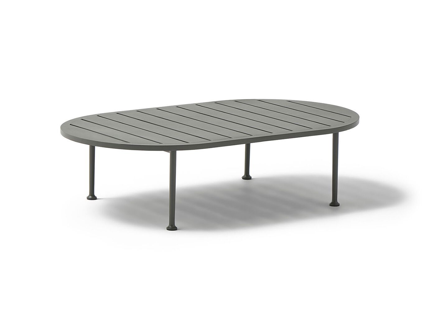 Алюминиевый овальный садовый столик с порошковым покрытием POINT Curio ARCH-00026529