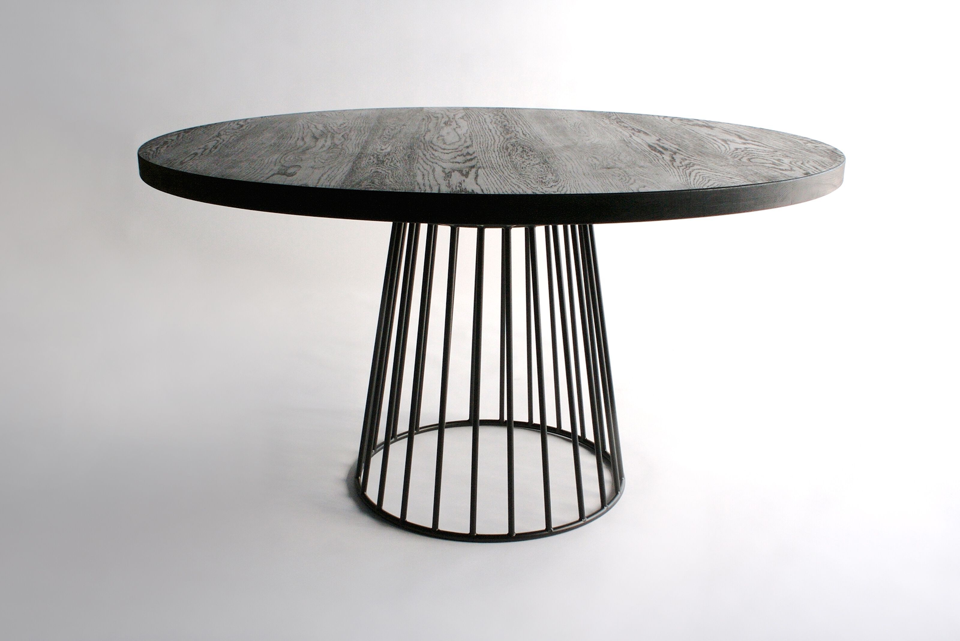 Круглый обеденный стол из массива дерева Phase Design Wired ARCH-00149223 - Вид №4