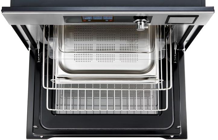 Электрический пароконвектомат из нержавеющей стали Professional plus 645slhsw Santreyd  - Вид №5