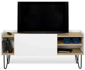 TemaHome Тумба под ТВ с раздвижными дверцами и системой управления кабелями Nina 9003.6395