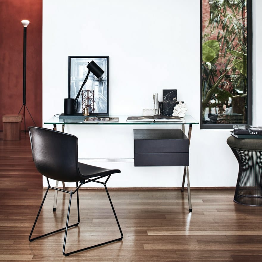 Стул с кожаной обивкой Knoll Bertoia ARCH-00106644 - Вид №4