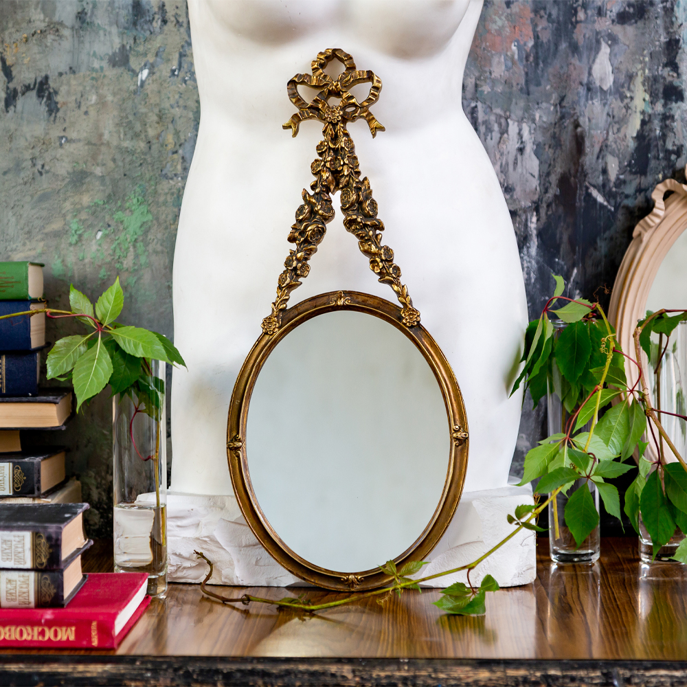 21061703 Зеркало настенное «Аморет» (антик бронз) Object Desire Зазеркалье  - Вид №4