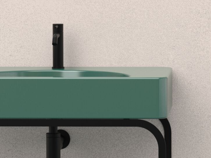 Керамический одиночный умывальник Alice Ceramica Lunaris ARCH-00034417 - Вид №8