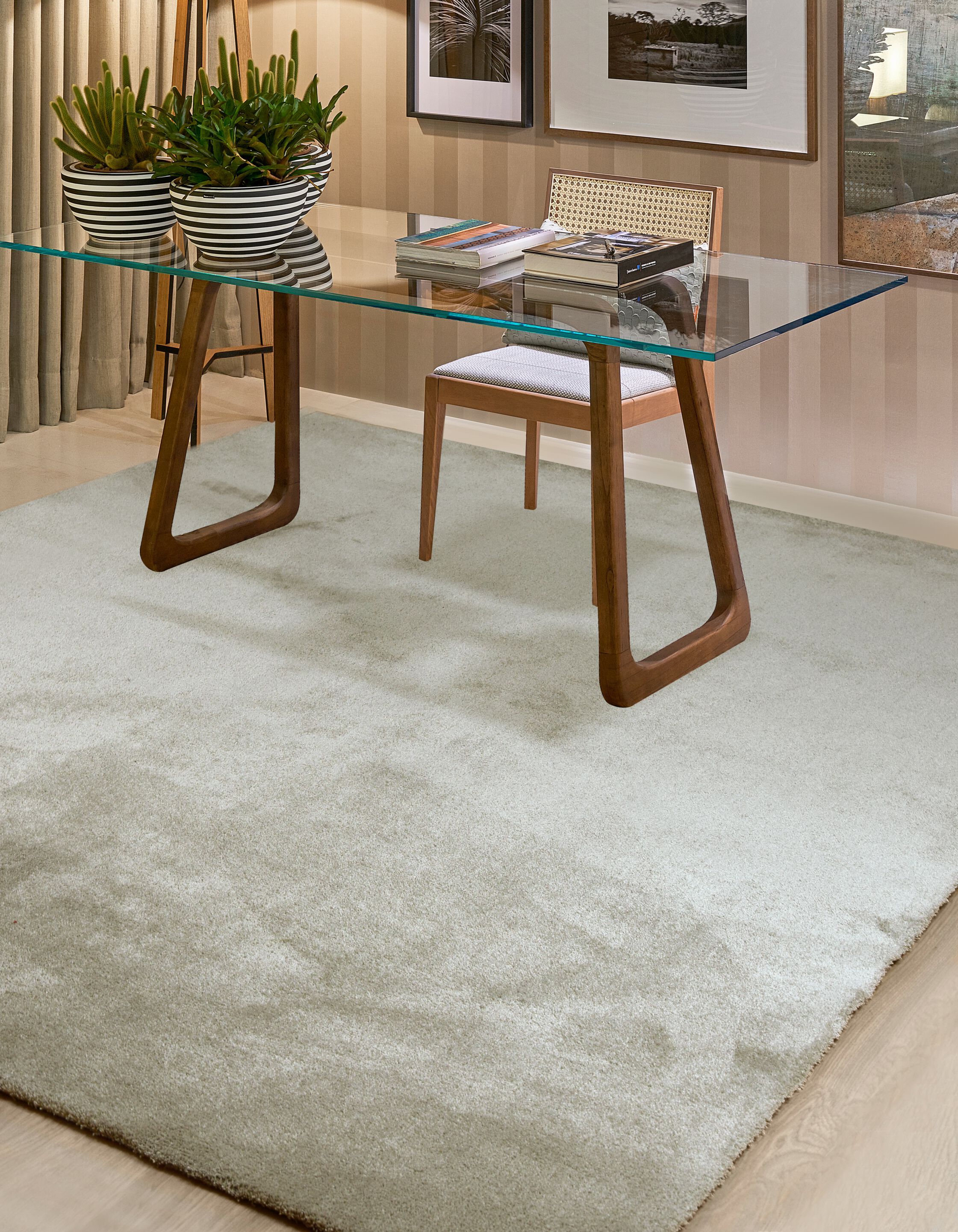 Сплошной цвет прямоугольный ковер Ademi Essential ARCH-00089886 - Вид №1