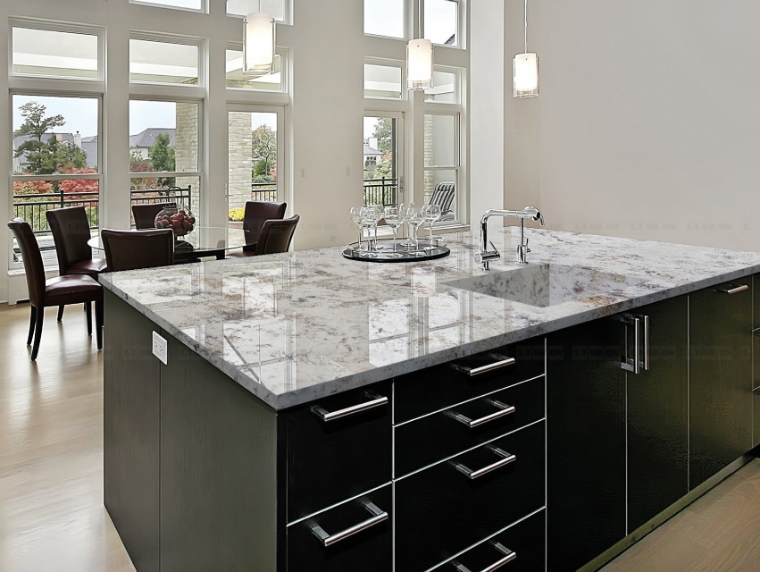 Столешницы для кухни - Натуцци марбело / 20 мм LIGRON LIST219 1885 - Вид №18