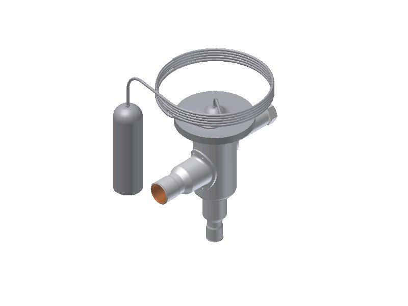 Danfoss TUB/TUBE — Клапаны терморегулирующие со встроенными клапанными узлами TUBE Клапан терморегулирующий 068U2015  - Вид №1