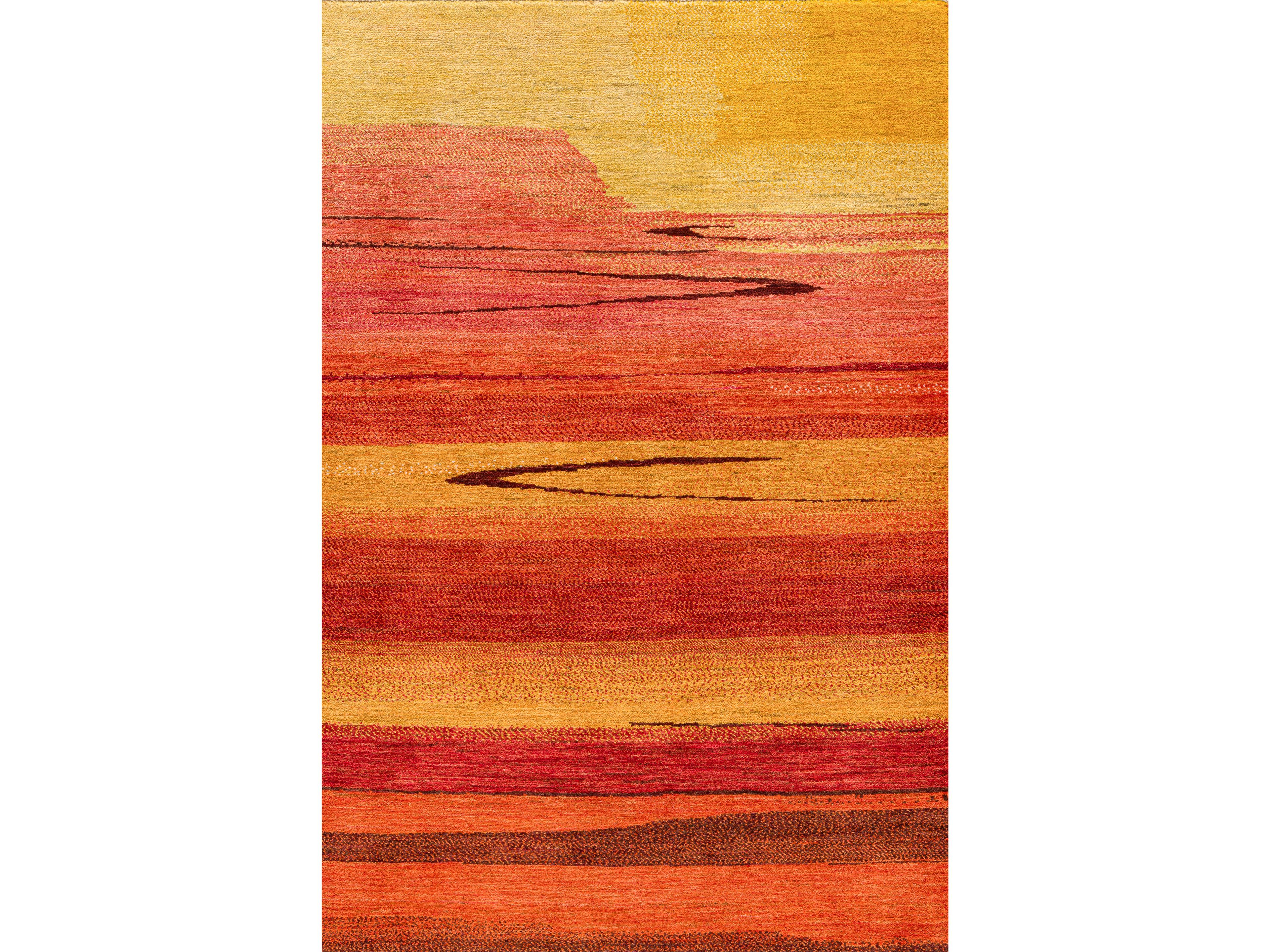 Прямоугольный шерстяной ковер Zollanvari Gabbehs Landscapes ARCH-00000003 - Вид №1