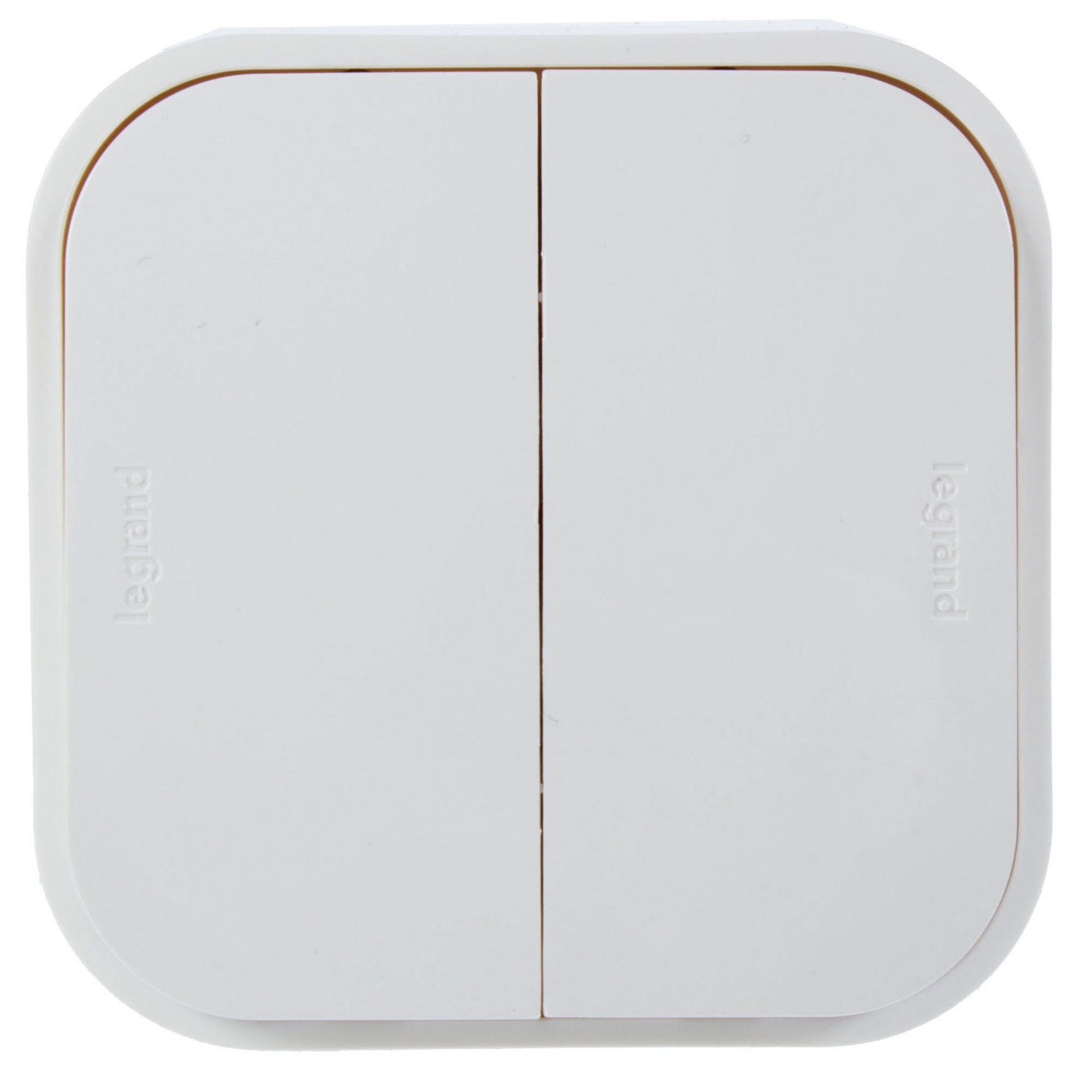 Двухклавишный переключатель Legrand Quteo для накладного монтажа 17824487 STLM-0008721