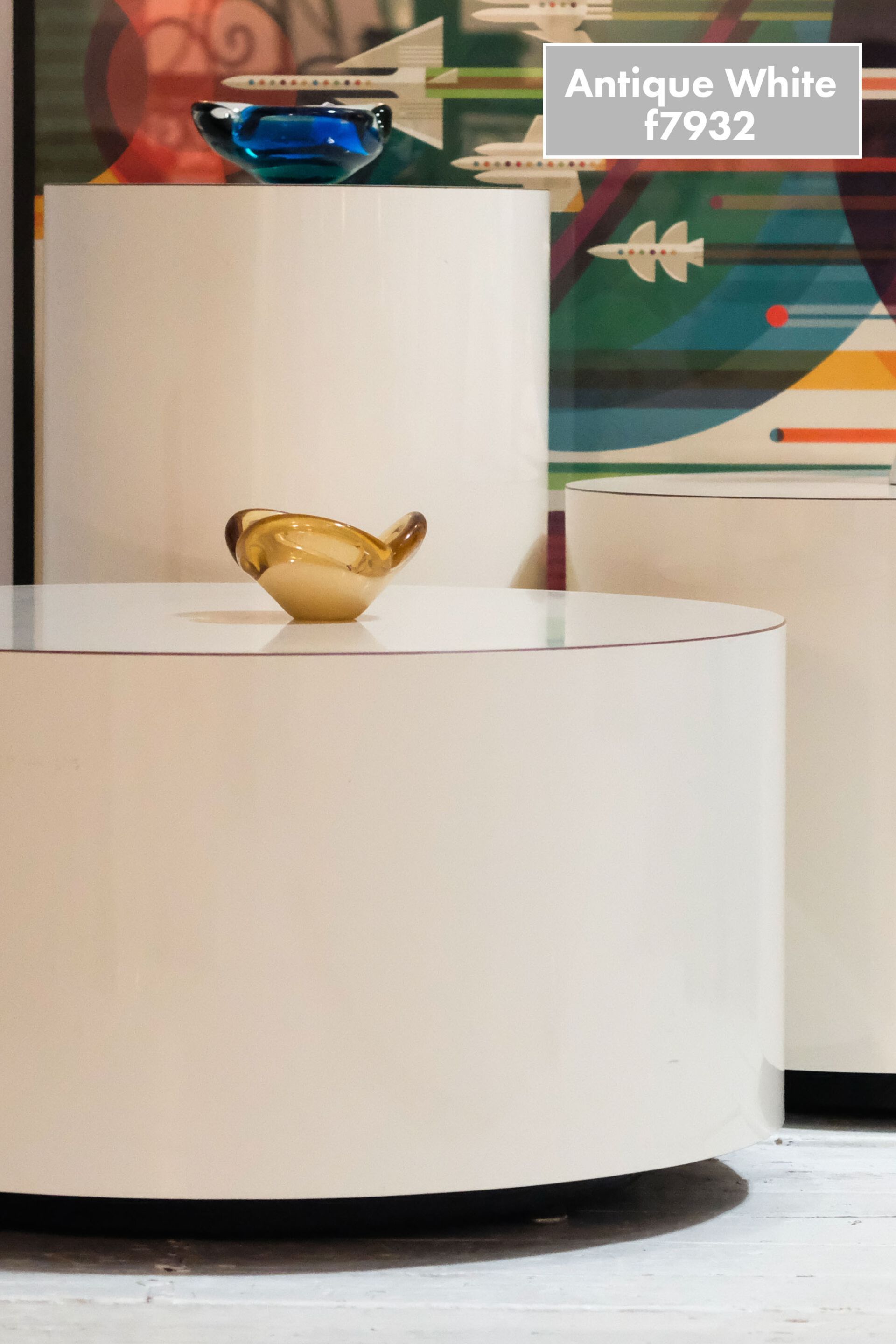 Набор журнальных столиков из ламинированного стекла и металла Jover+Valls Antique Boutique-Luna ARCH-00104161 - Вид №93