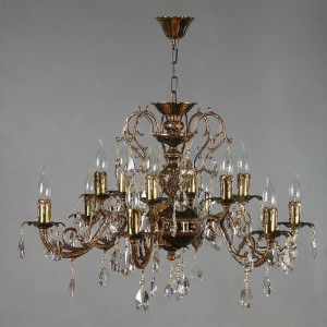 096642 Люстра Ambiente 12L 8888/6+6 PB Tear Drop Mantra Alicante