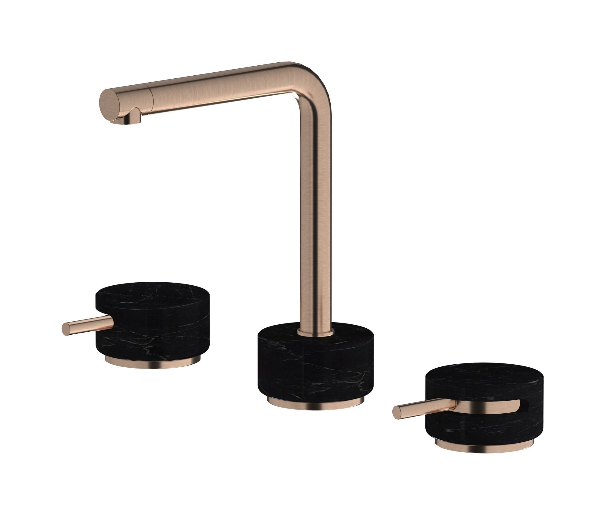 Смеситель для раковины с 3 отверстиями для мраморной столешницы IB мрамор + мрамор Elle ARCH-00055279 - Вид №16