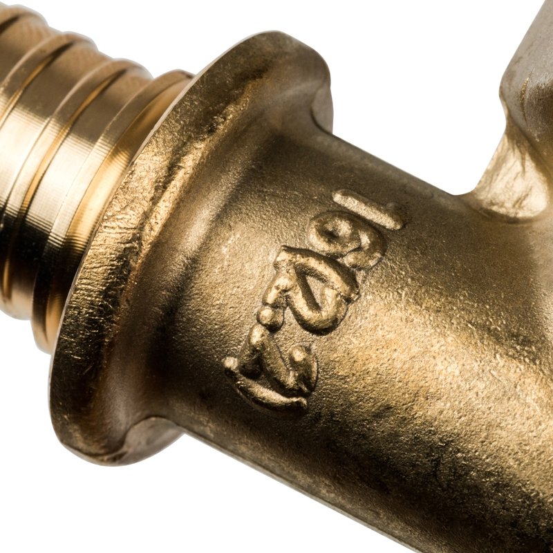 Тройник-переходник ВР 16x1/2" аксиальный для труб из сшитого полиэтилена STOUT SFA0028001612 - Вид №2