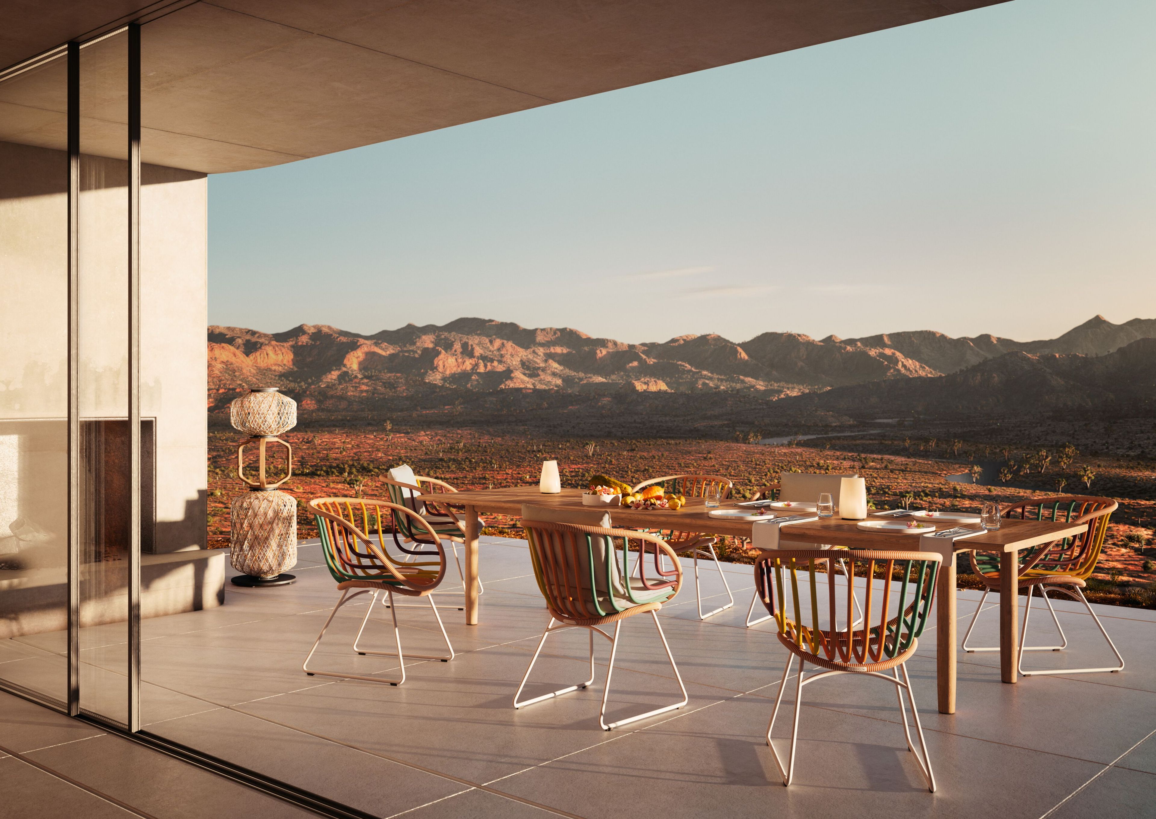 Прямоугольный садовый стол из тикового дерева DEDON TIBBO ARCH-00129262 - Вид №14