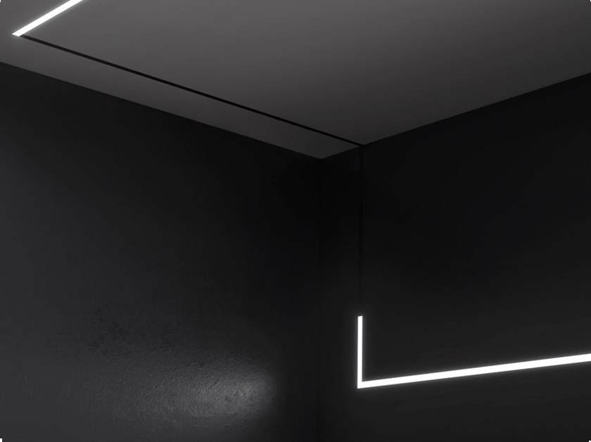 Exporlux Полувстраиваемый линейный световой профиль из алюминия sun-id-1464028 - Вид №2