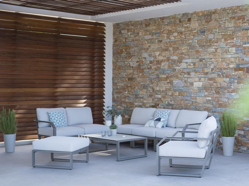 Les jardins Модульный диван с салазками из олефина Xenah sun-id-1440784 - Вид №2