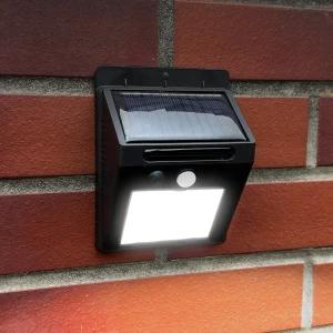 Светильник светодиодный уличный Duwi Solar LED на солнечных батареях 5Вт 6500К 400Лм IP65 c датчиком движения черный