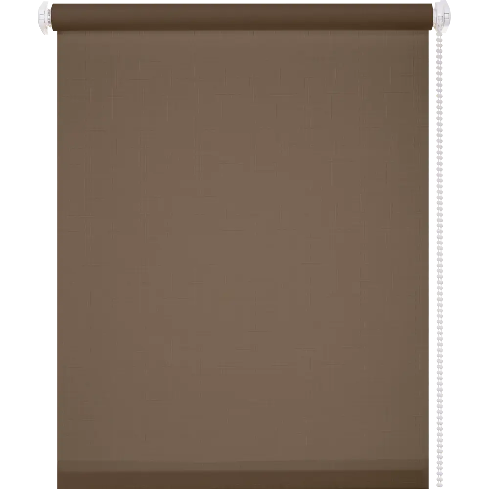 Штора рулонная Inspire Шантунг 50x160 см коричневая 82668398 STLM-2126698 - Вид №1
