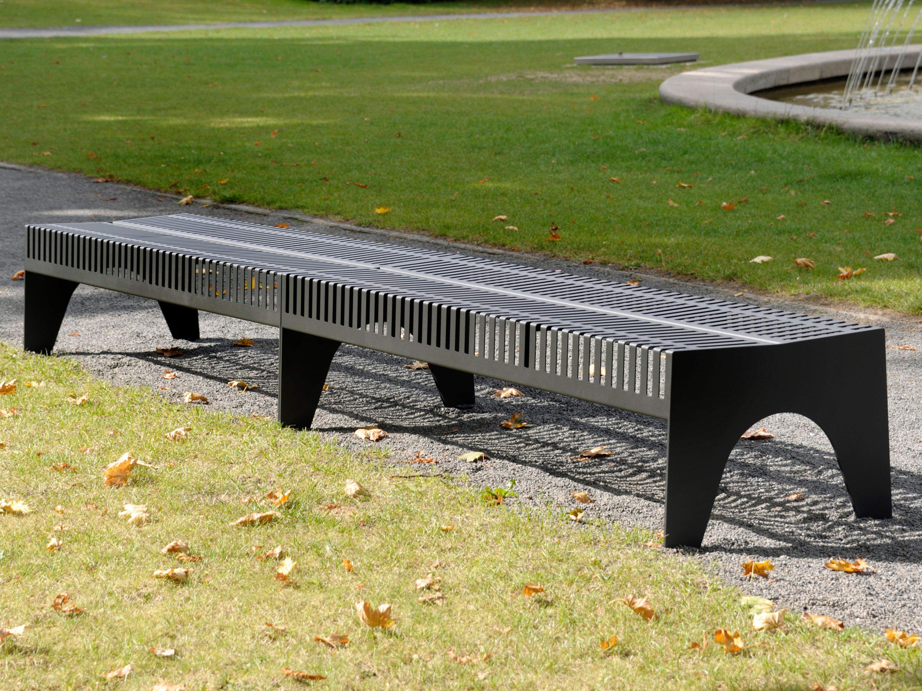 Скамья из нержавеющей стали без спинки BENKERT BANKE Chalidor ARCH-00098331 - Вид №1