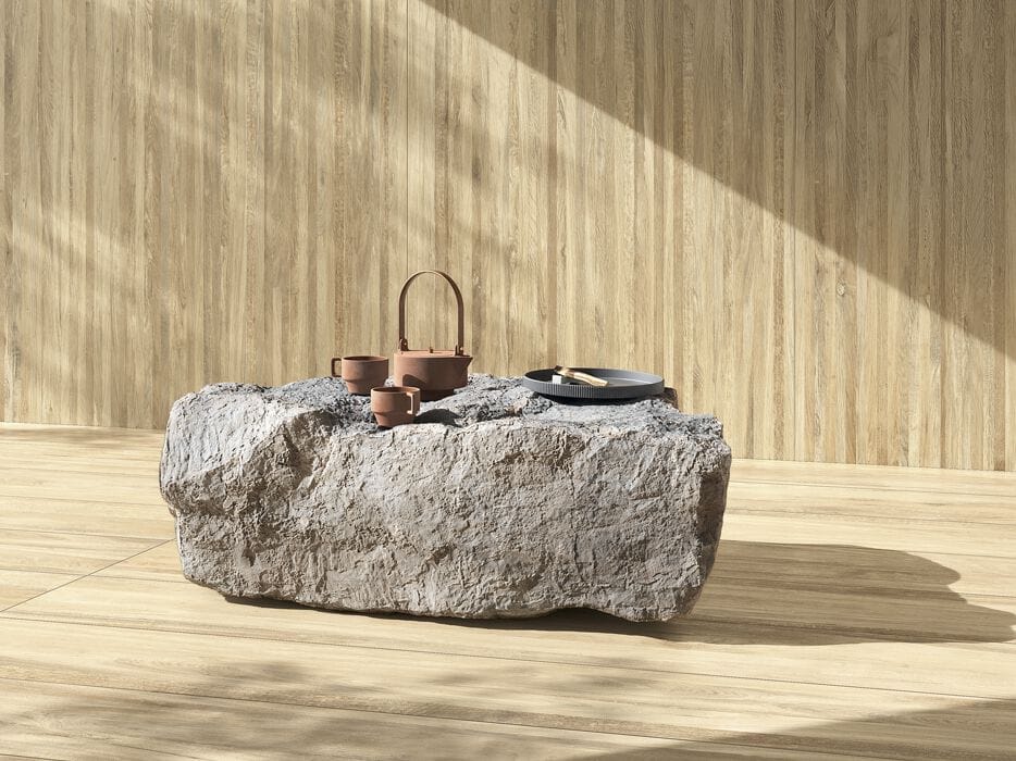 Пол / облицовка керамогранита под дерево CERAMICA FONDOVALLE Woodblock ARCH-00143823