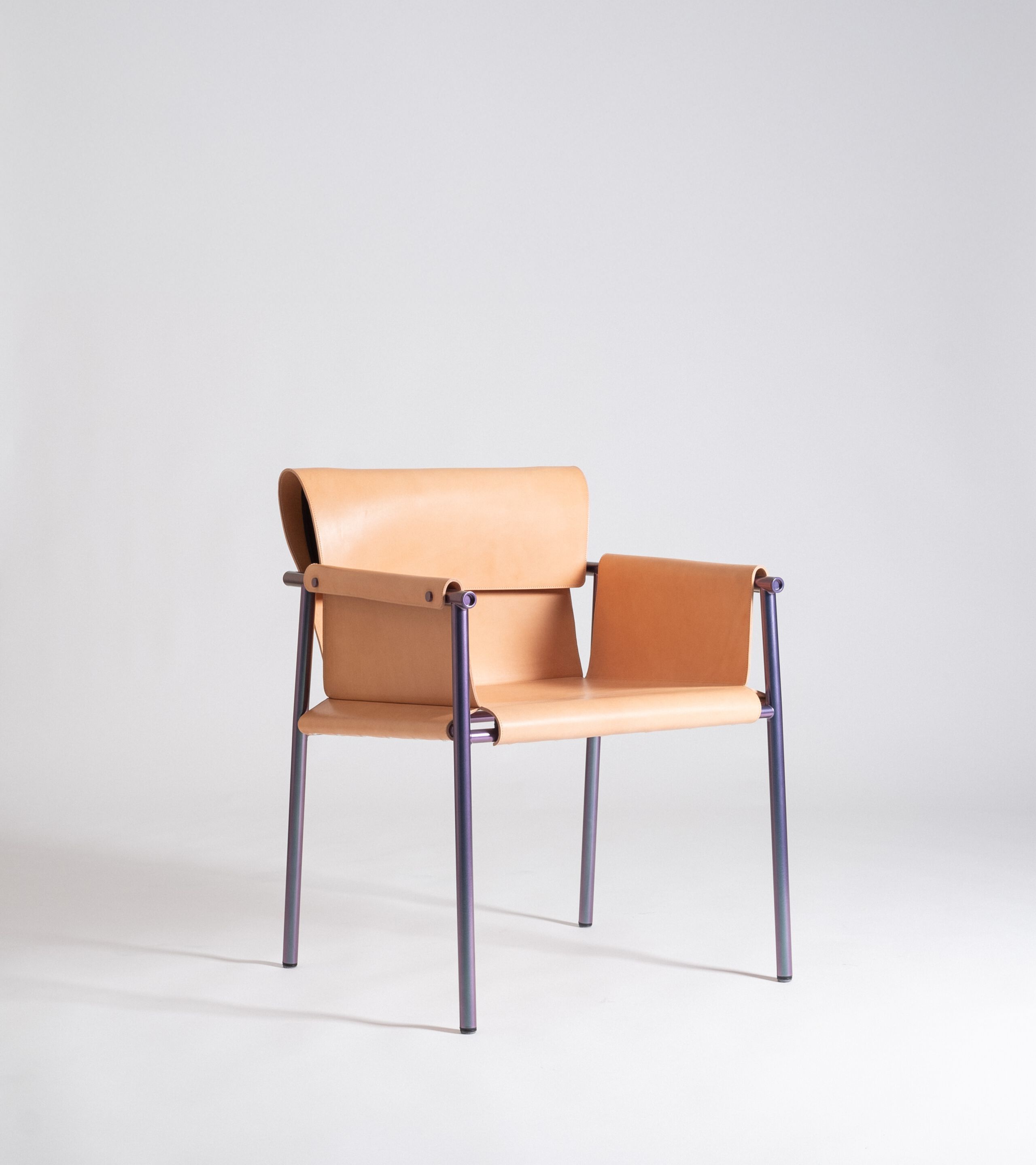 Кожаный стул с подлокотниками Patrick Jouin Edition OLO ARCH-00101695 - Вид №15