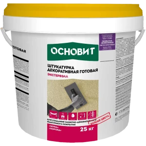 Штукатурка декоративная Основит шуба OSs-1.5 WS цвет светло-коричневый