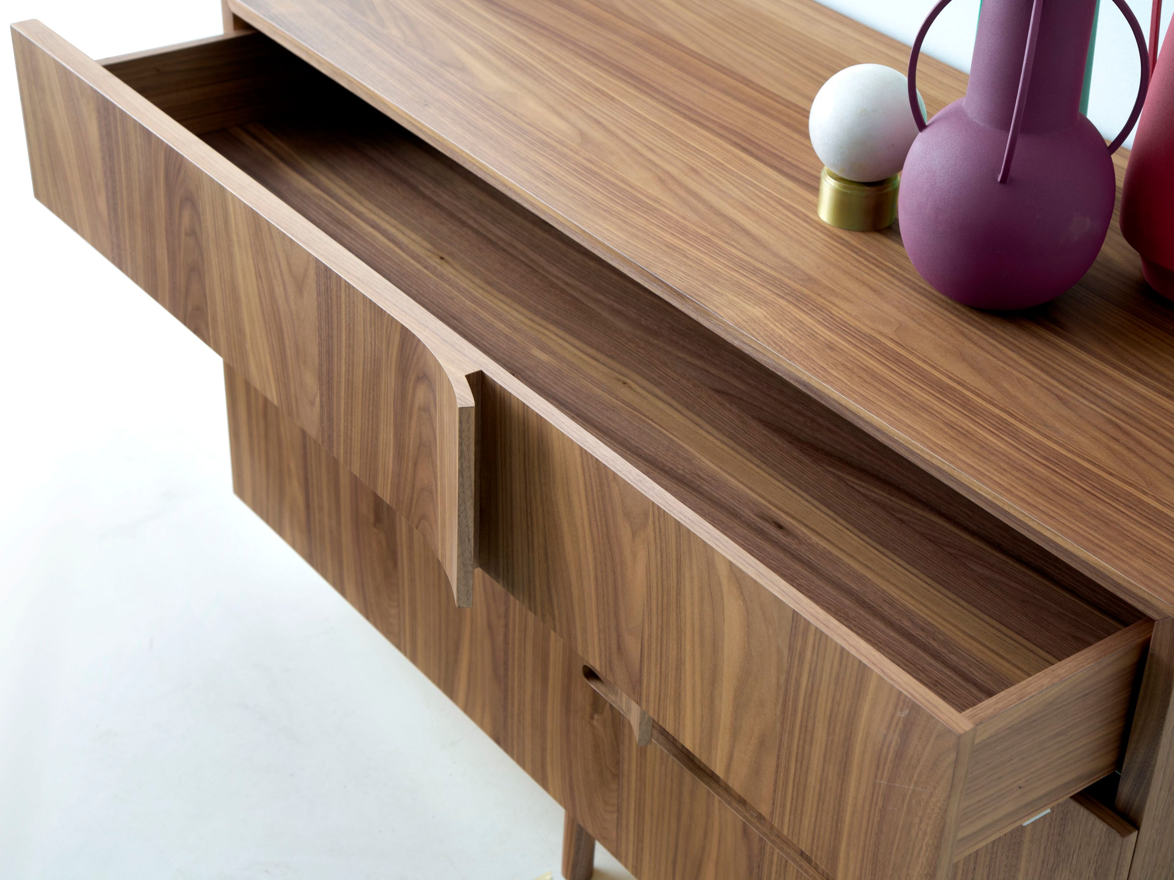 Шкаф из орехового дерева с ящиками Modesign Book ARCH-00087259 - Вид №1