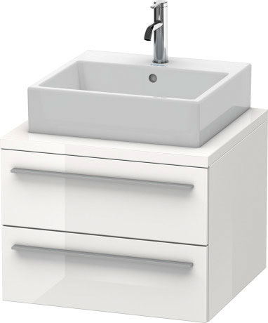 XL541508585 Тумбочка для консоли X-Large #XL5415 600 x 548 мм Белый глянцевый лак Duravit - Вид №2