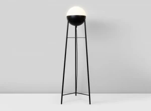 Milan Iluminacion Торшер из стали со светодиодной подсветкой Half