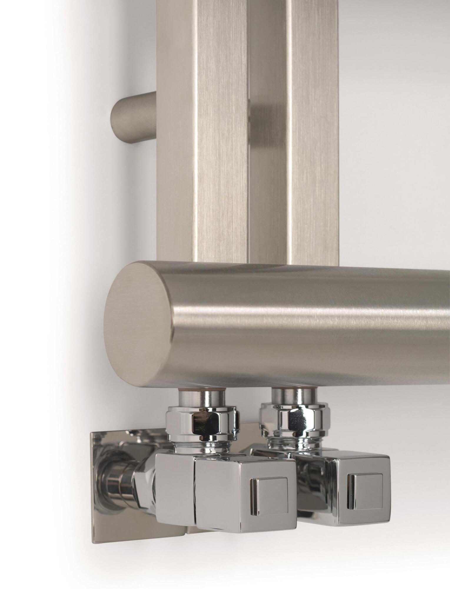 Полотенцесушитель Hammam MARS Stainless steel  комбинированный; электрический или водяной Сталь  - Вид №38