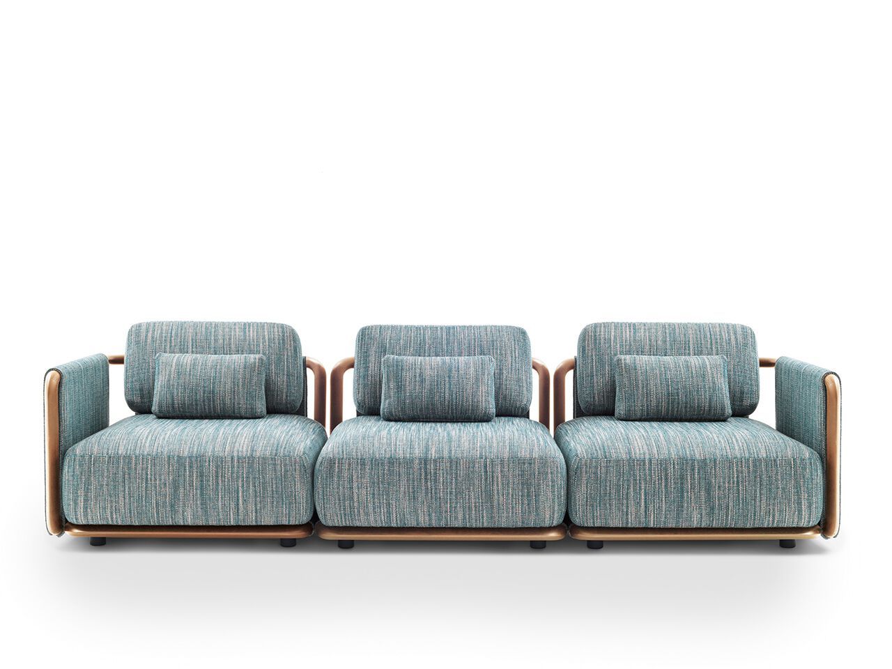 Тканевый модульный садовый диван Giorgetti Moorea ARCH-00036468 - Вид №1