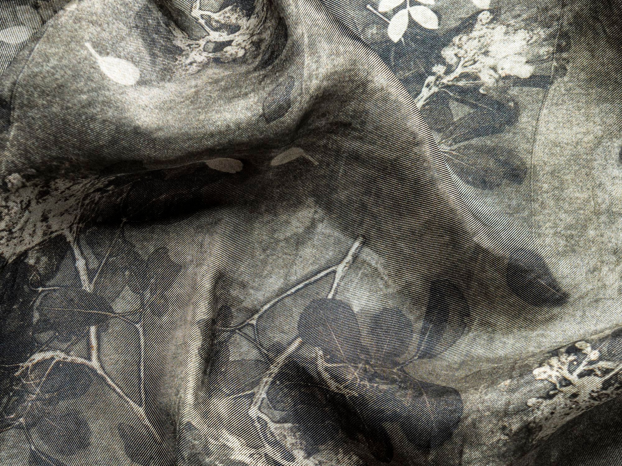 Ткань из купро и вискозы с цветочными мотивами The House of Lyria MOULAY ARCH-00040849