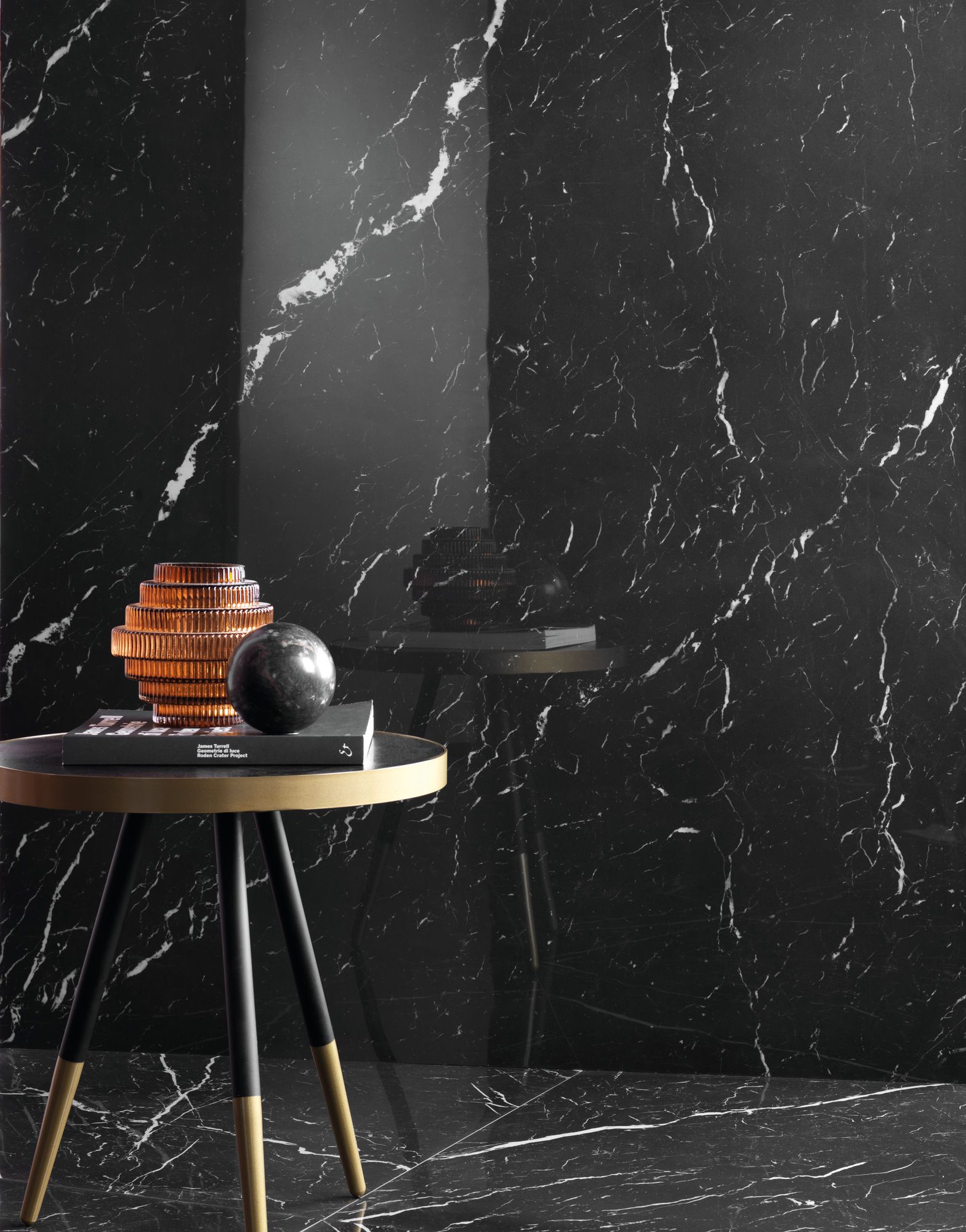 Пол / керамогранит с мраморным эффектом FAP ceramiche Roma Gold ARCH-00044009 - Вид №18