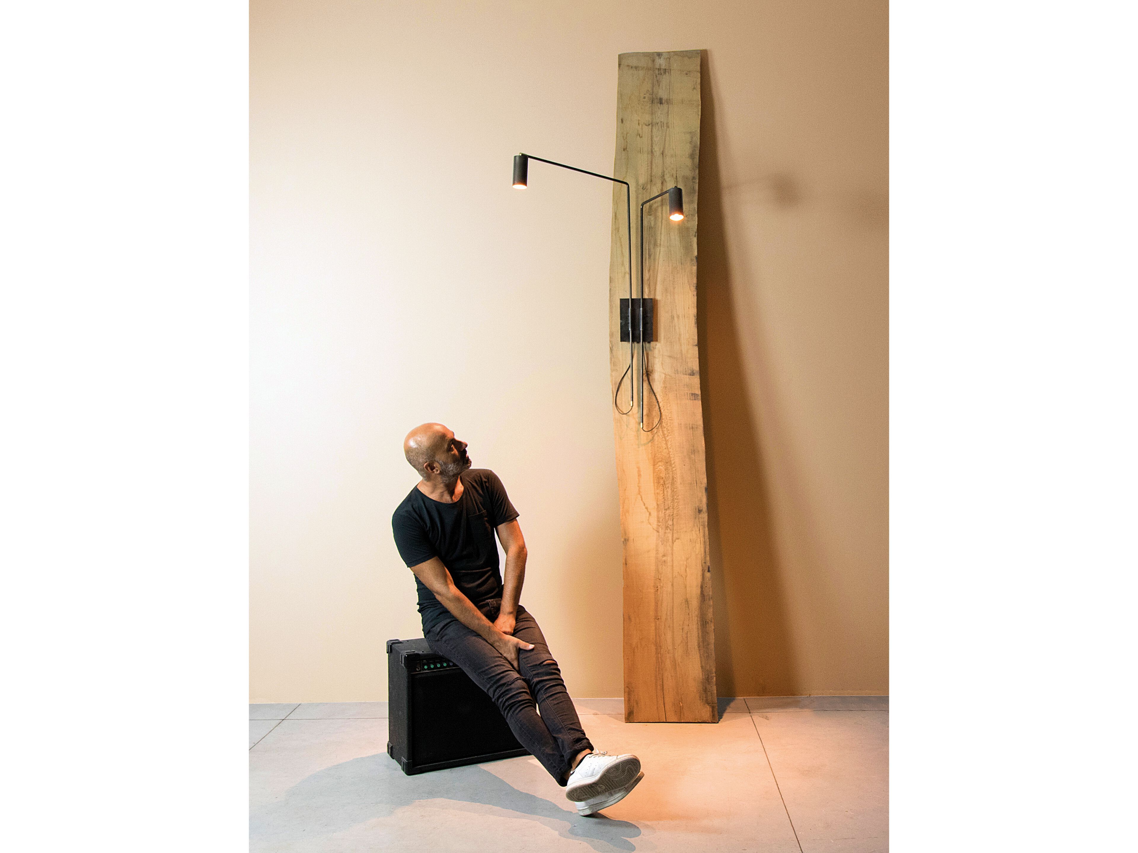 Регулируемый настенный светильник Renzo Serafini стекло ARCH-00138203 - Вид №1