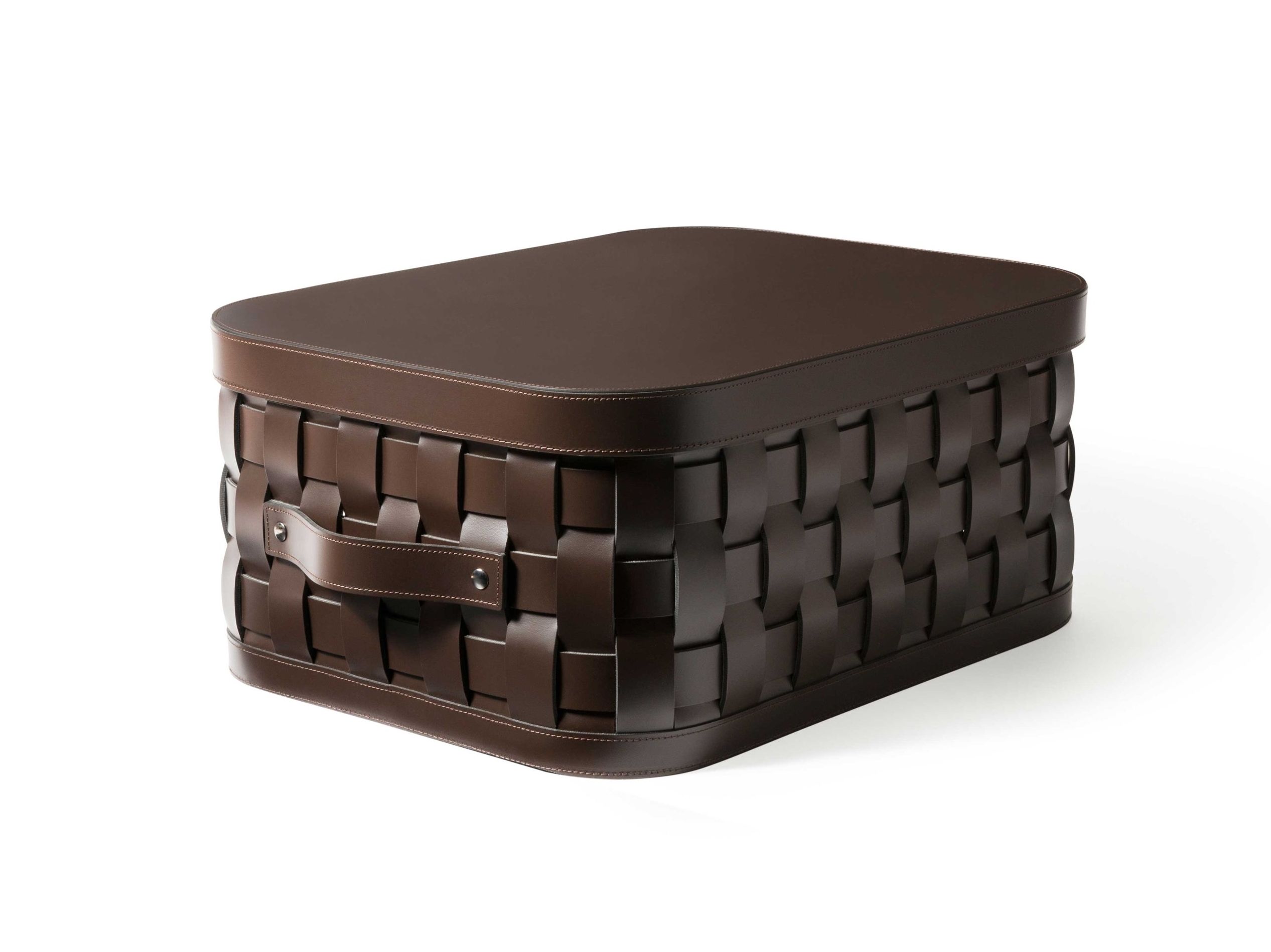 Держатель для журналов из регенерированной кожи с крышкой Pinetti DEMETRA ARCH-00073825