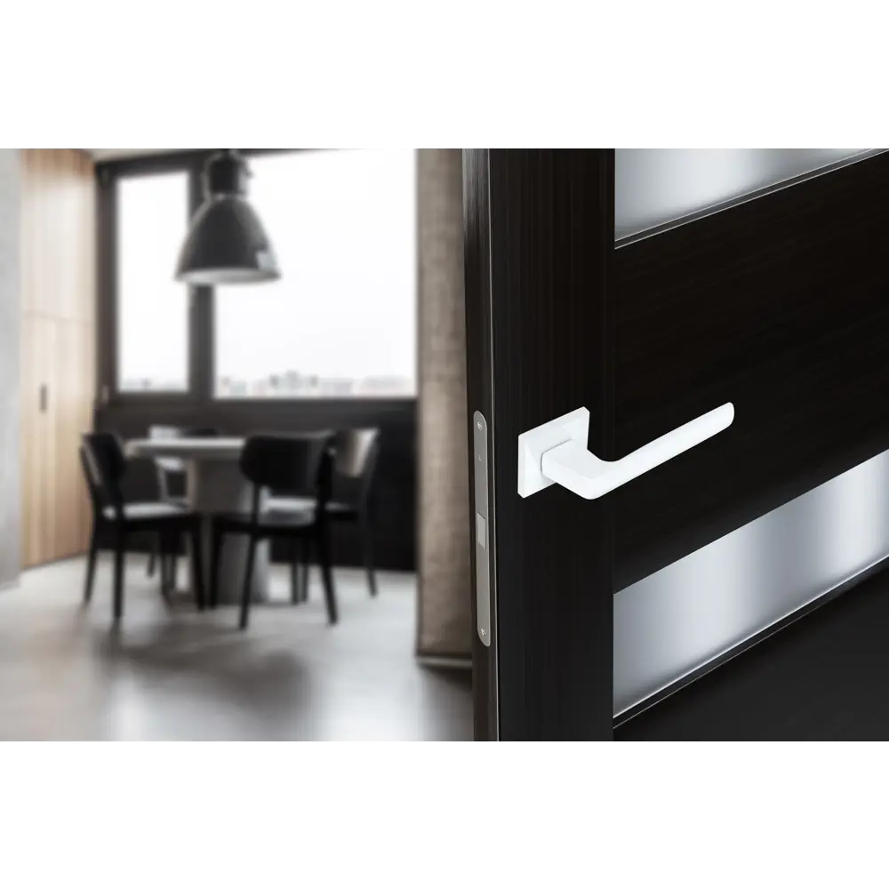 Дверные ручки EDSON EDS-183H-Q2 белые для межкомнатных дверей 85170510 STLM-0059406 - Вид №10