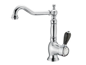 Однорычажный смеситель для кухни с поворотным изливом