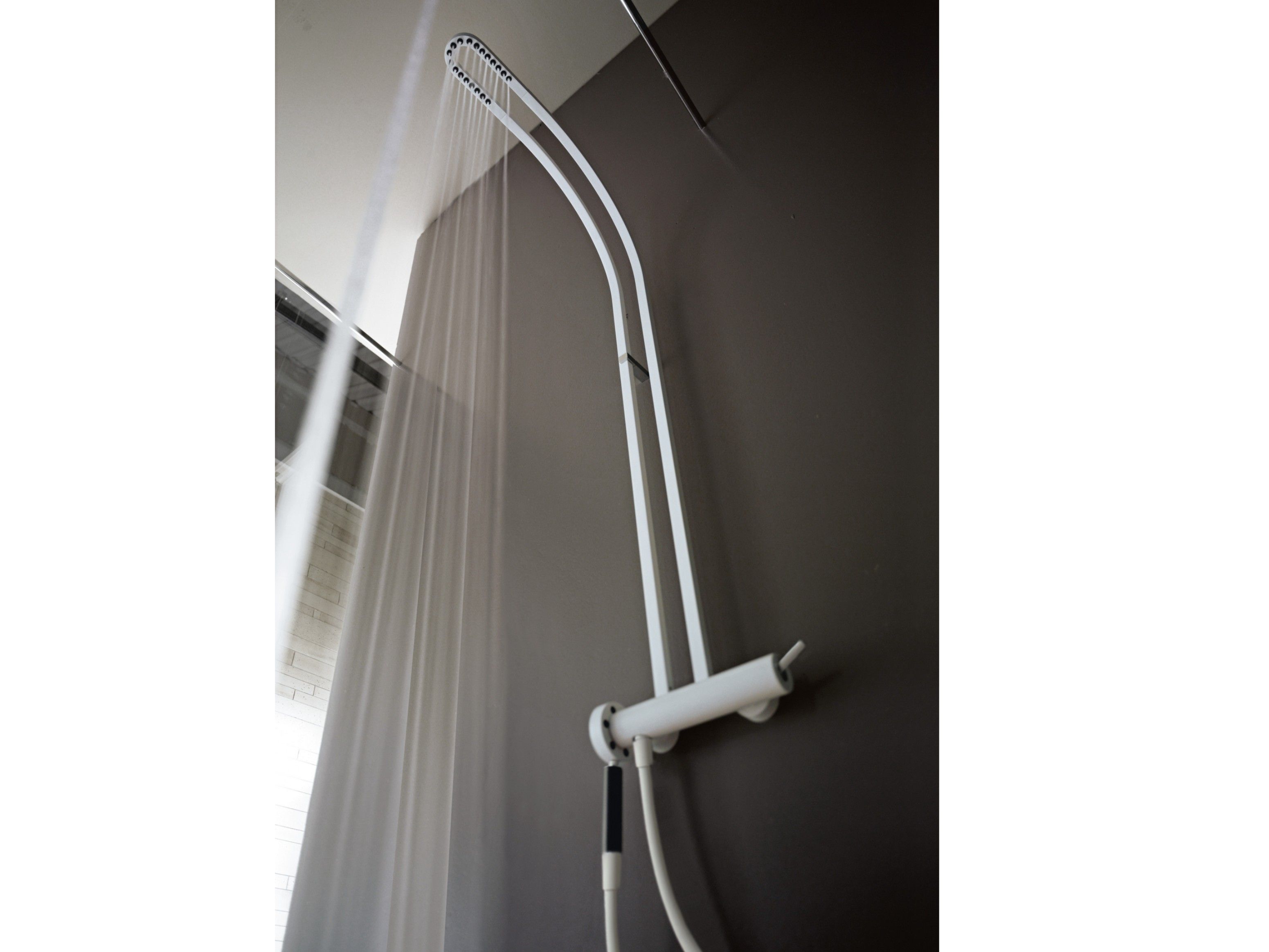 Латунная настенная душевая колонна с душем Rubinetterie Treemme Philo ARCH-00048607 - Вид №1