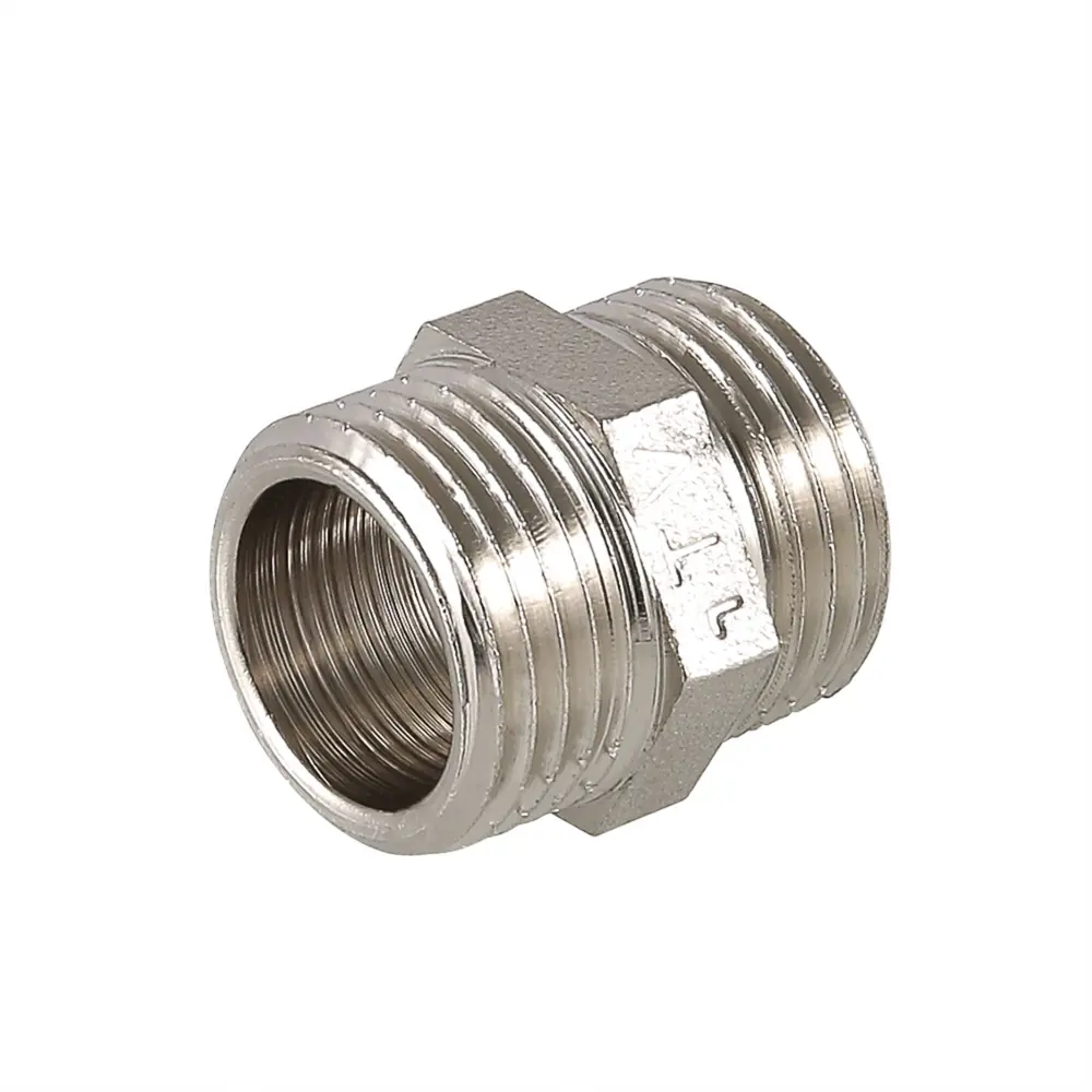 Ниппель Valtec 1 1/4" НР мм никелированная латунь S58210007 82491327 STLM-2113211 