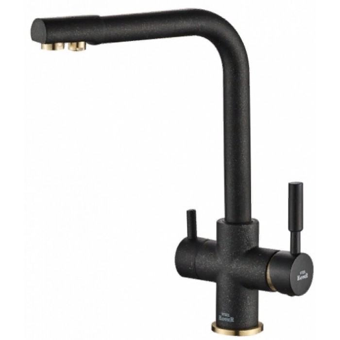 Steel Hammer SH 552 BLACK BR Смеситель для кухни Zorg 350 x 302  - Вид №1