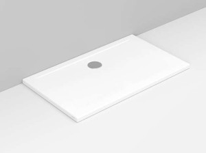 Керамический нескользящий прямоугольный поддон для душа