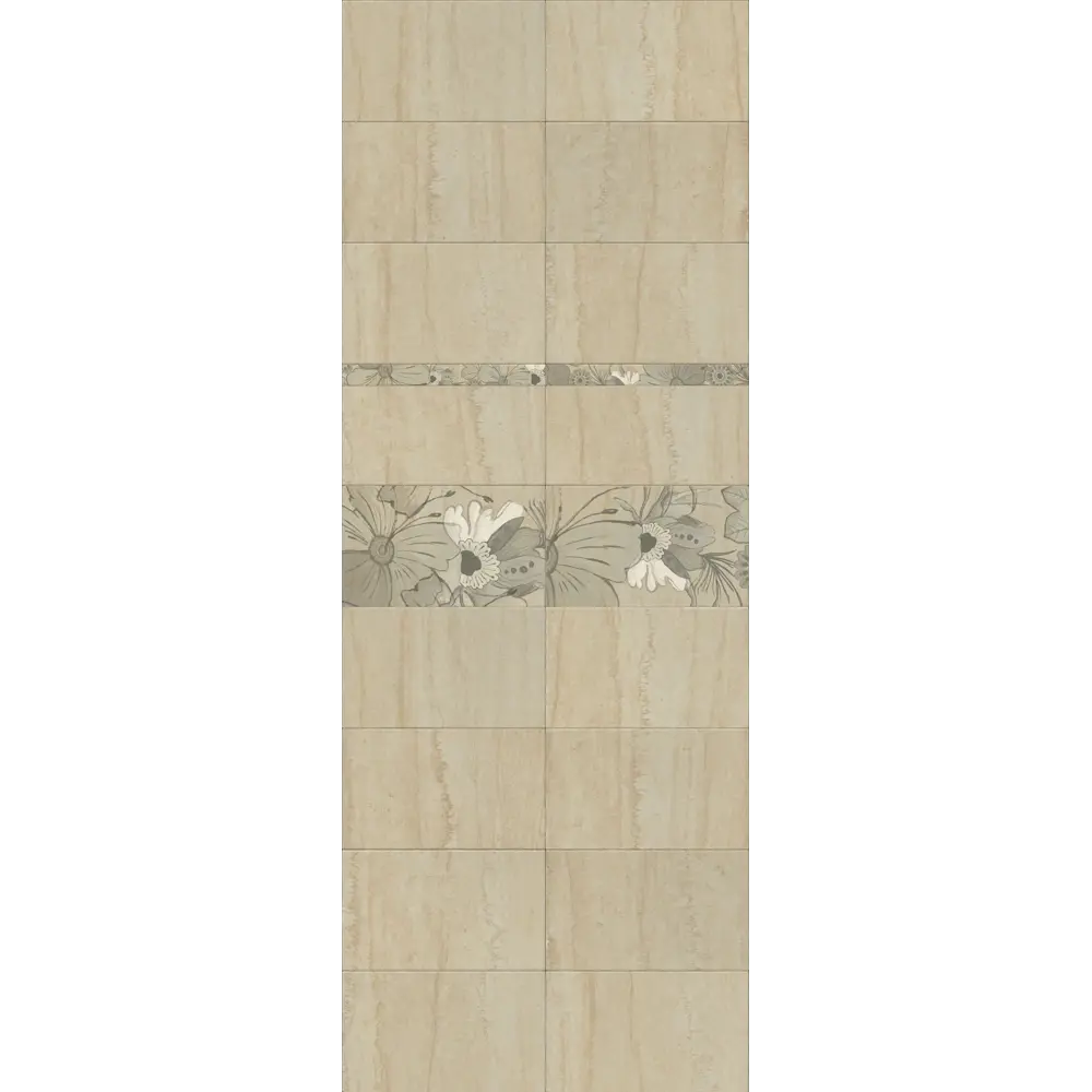 Комплект стеновых панелей ПВХ Фиоре дис 2700x250x8 мм 2 7 м² 4 шт VOX STLM-2136411