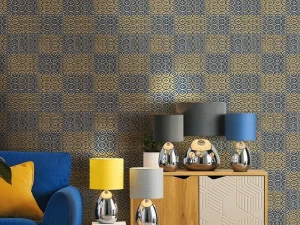 Jannelli&Volpi Узорчатые обои в ткани современного стиля Jwall forest