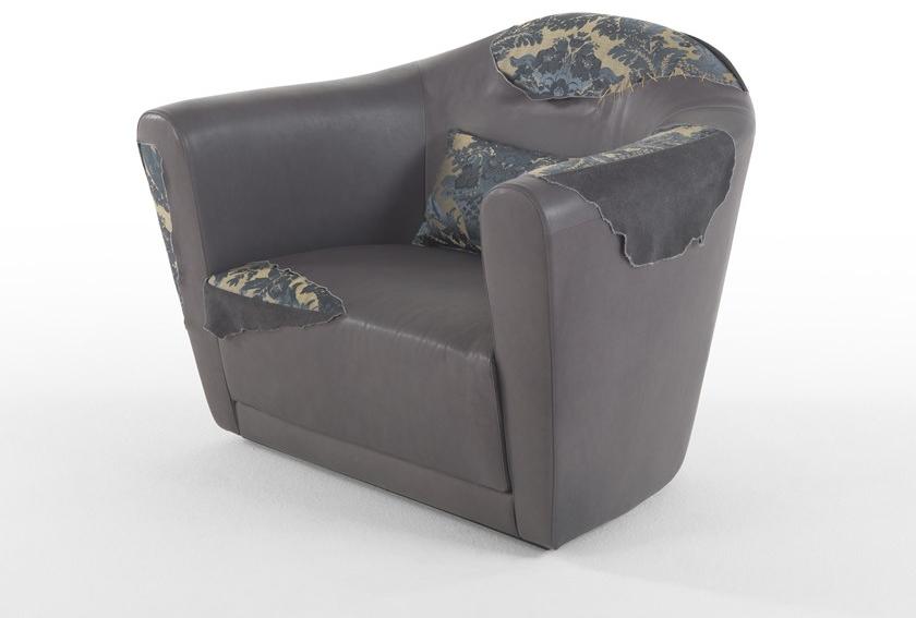 JCP UNIVERSE Кожаное кресло с подлокотниками Flygrade sun-id-1458101 - Вид №4