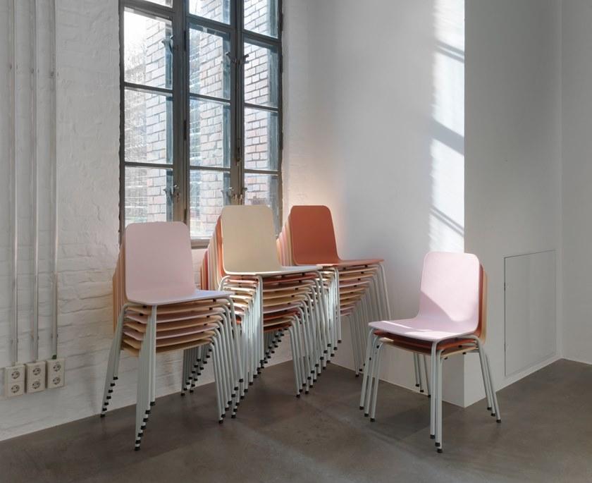 Blå Station Стул из лакированного дерева штабелируемый Gap 0182 Bla Station - Вид №10