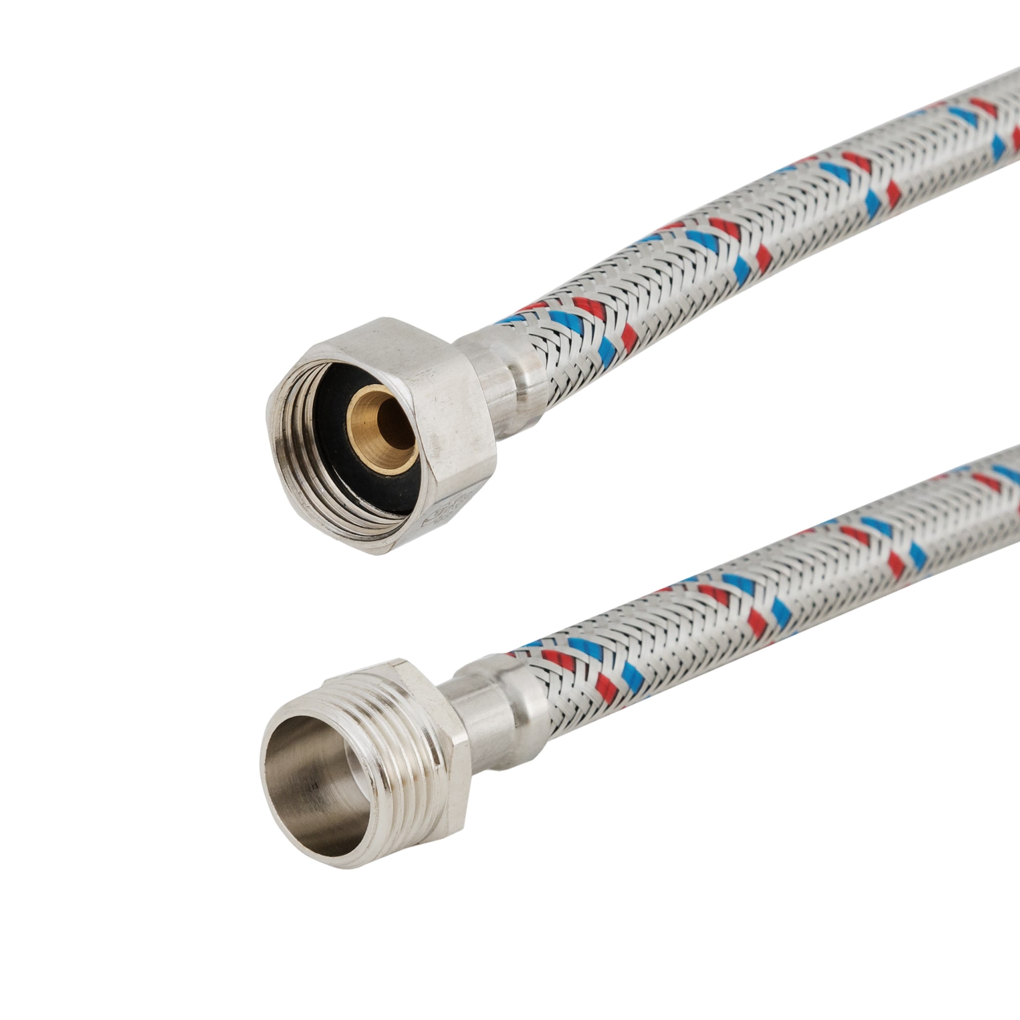 82894106 Гибкая подводка для воды, 1/2", штуцер-гайка, 80 см Santreyd  - Вид №1